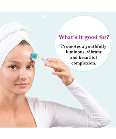 Angel Kiss Derma Roller 0.25mm Genuine Needle - 192 Microneedling Stainless Steel Microneedle Roller for Facial Skin Care - Buy Online on GoSupps.com