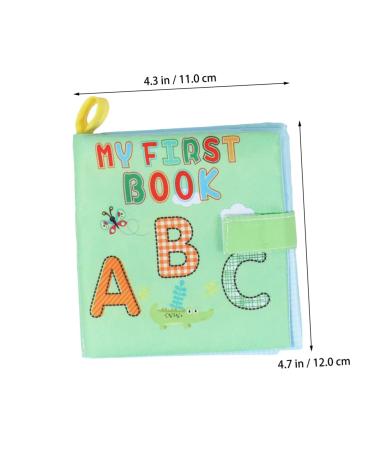 UPKOCH 4-Piece Baby Books Set | Educational Cloth Toys for Babies | Soft Teaching Aids & Learning Tools - Buy Online on GoSupps.com