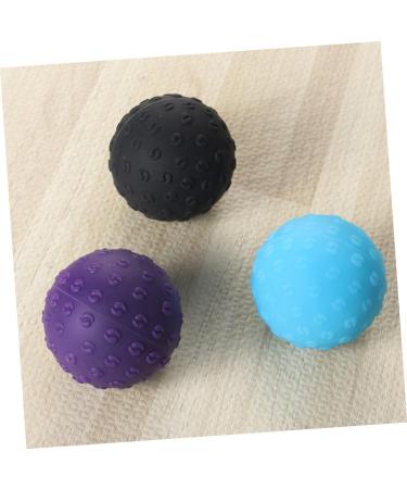 Buy Magiclulu 3ST Balance Ball - Fitness & Massage Ball for Yoga Stability & Natural Movement - Collapsible Tai-Chi & Hand Massage Ball in Violet - Buy Online on GoSupps.com