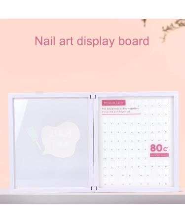 80 Colors Nail Color Chart Display | Portable Nail Gel Polish Card Book with Magnetic Closure | Perfect for Salons & Home Use - Buy Online on GoSupps.com