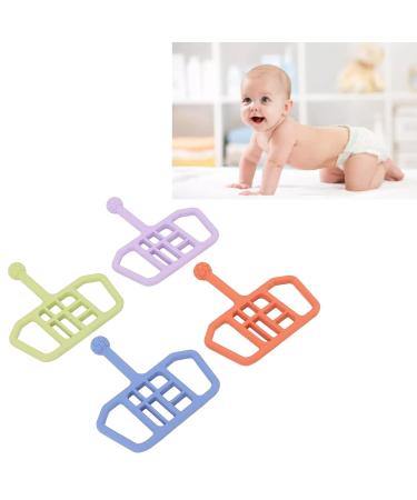 Shop Baby Tooth Relief: Silicone Bite Rings & Molar Soothers - 4-Part Chewing Toys for Calm Gums - Buy Online on GoSupps.com