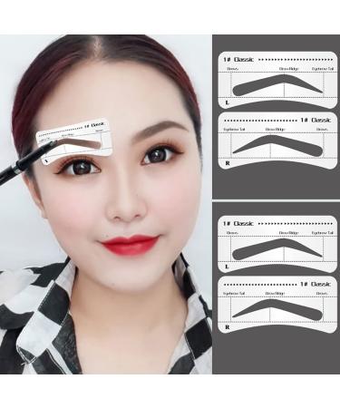 SONGJIE Eyeliner Stencil Sticker Set - 20 Pairs Beginner Eyebrow Makeup Stencils - Various Shapes for Quick & Easy Eye Makeup - Reusable & Convenient - Buy Online on GoSupps.com