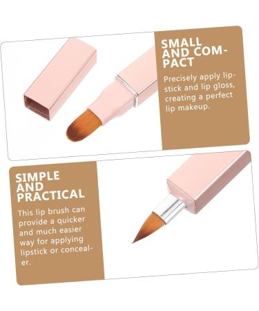 Healeved Lip Makeup Brush Concealer Brush Lip Gloss Brush Lip Gloss Makeup Brush for Women Lipstick Brush Retractable Lip Brush Retractable Lipstick Brush Applicator Lip Wands - Buy Online on GoSupps.com
