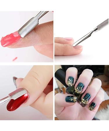 Premium Stainless Steel Nail Art Palette - Makeup Color Mixing Tool for Professionals | International Shipping Available - Buy Online on GoSupps.com