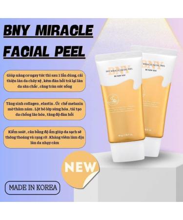 BNY Miracle Facial Peel 1.76 fl oz Mat Na Peel Da Sinh Hoc - Buy Online on GoSupps.com