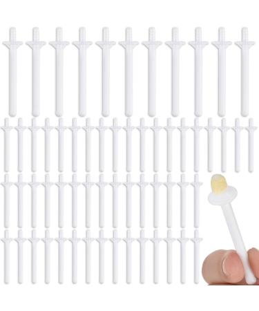 Nose Wax Sticks Applicators Plastic Wax Rod Wand Nose Waxing Strips Nostril Cleaning Removal for Cleaning Nostrils and Removing Nose Hair (150)