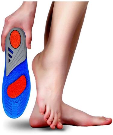 Gel Sport Comfort Insoles - Ultimate Relief for Foot Pain Heel Spur & Fasciitis | Perfect for Running & Daily Use - Buy Online on GoSupps.com