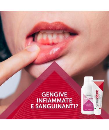  BETADENT Betadent GUMS TOOTHPASTE KIT for sensitive inflamed and irritated gums - Repairs and protects - Anti-plaque and antibacterial action - Delicate non-abrasive formula - Maxi format 6 x 100 ml - Buy Online on GoSupps.com