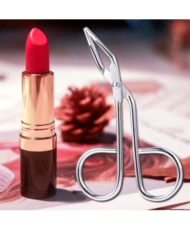 Satin Eyebrow Tweezers with Scissor Handle - Stainless Steel Tip for Beauty Care & Nose Hair Trimming - Buy Online on GoSupps.com