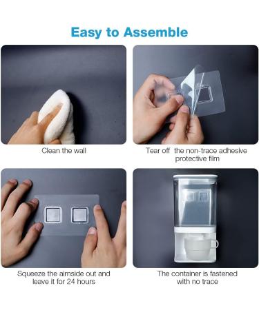 Conworld Wall-Mounted Laundry Beads Dispenser 1000ML-White | Laundry Room Organization for Detergent & Scent Booster Beans - Buy Online on GoSupps.com