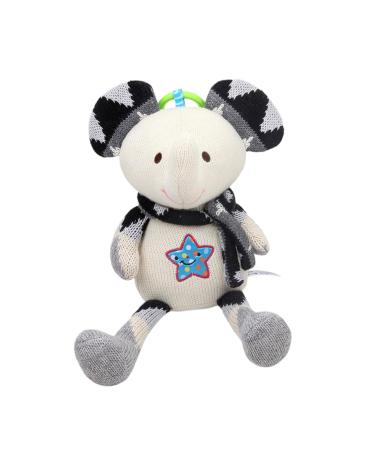 Upkoch baby calming doll soft plush toy children's day gift rattle the bell soothing dolls gifts for plush elephant dolls animal doll newborn shake the bell