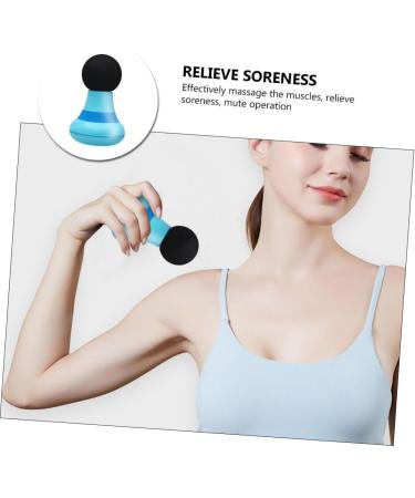 Magiclulu Portable Mini Electric Massage Tool - Handheld Body Massager & Fascia Device | Compact 11.5x7.5cm Blue - Ideal for On-the-Go Relief - Buy Online on GoSupps.com