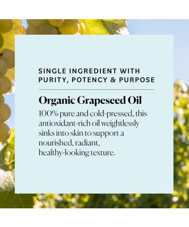 Sky Organics Organic Grapeseed Oil for Face - 100% Pure & Cold-Pressed USDA Certified Organic - 1 Fl Oz (Pack of 1) - Buy Online on GoSupps.com