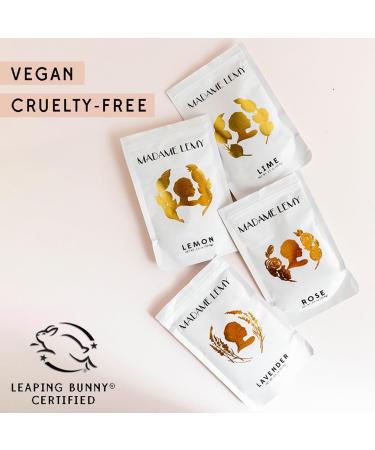 Madame Lemy Sweat Absorbing Body Powder - Talc Free All Natural Deodorant - Aluminium Free Vegan Cruelty Free - Eliminates Odor Anti Chafing Formula & Refill Solution | Rose 2.5 oz - Buy Online on GoSupps.com