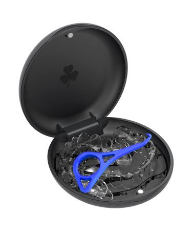 ARGOMAX Retainer Mouth Guard Travel Cases - Black & Purple (2 Pack) - Buy Online on GoSupps.com