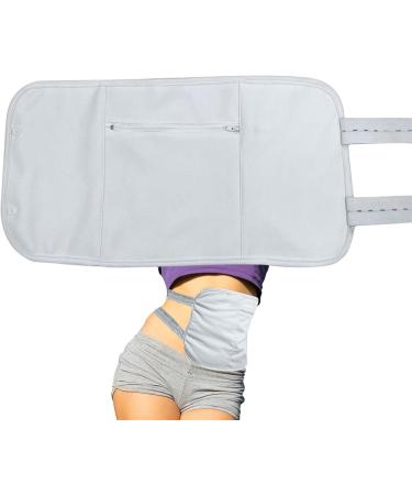 Reusable Castor Oil Pack Wrap - Cloth Fabric Castor Oil Wrap Less Mess Castor Oil Packs for Aid Sleep Comfortable Ice/Heat Pack Proidl White - Buy Online on GoSupps.com