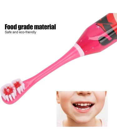 Children's Electric Toothbrush - Cartoon Pattern Oral Care for Kids 3+ (Red) - Buy Online on GoSupps.com