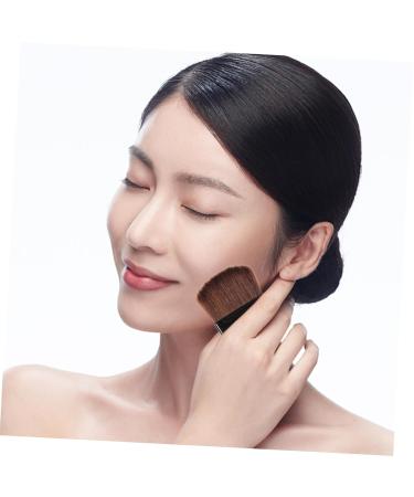Premium 4-Piece Makeup Brush Set - Brown Blush & Highlighter Brushes for Women | International Shipping Available - Buy Online on GoSupps.com