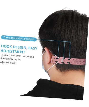 Lalafina 10 Pcs Hanging Ear Extension Tape Buckles for Face Masks - Adjustable Ear Strap Holders 15x1.5cm - Shop Now! - Buy Online on GoSupps.com