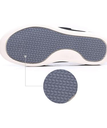 Men's Wide Diabetic Shoes: Lightweight & Comfy | Wide Width for Swollen Feet & Plantar Fasciitis | Size 10, Light Gray - Buy Online on GoSupps.com