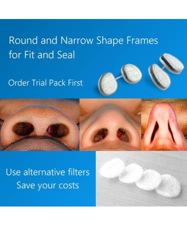 WoodyKnows Super Defense Nose Filters - Round Size S (6 Pack) | International Shipping Available - Buy Online on GoSupps.com