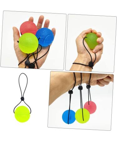 Buy Gleavi Handmade Handleball Wrist Trainer - 2 Piece Gel Exercise Balls in Pink & Yellow - Squeeze & Amplify Grip Strength - Buy Online on GoSupps.com