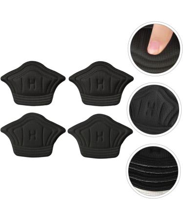 NOLITOY Comfort Shoe Inserts - 2 Pairs for Men & Women | Track Shoes & Gym Sneakers Heel Pads | Sponge Protection - Black 11.5x8cm - Buy Online on GoSupps.com