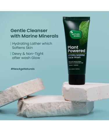 ment senta Powered Hydra Marine Facewash | With Hyaluronic Acid & Vitamin C | For Clear & Hydrated Skin | 100ml - Buy Online on GoSupps.com