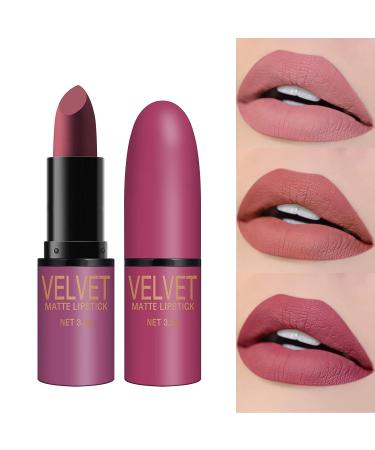 Dulele 6 Colors Velvet Matte Lipstick Set - Long Lasting, Waterproof & Non-Stick Cup for Girls and Women - Buy Online on GoSupps.com