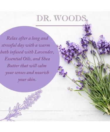 Dr. Woods Exfoliating Lavender Bar Soap 5.25 oz (Pack of 6) with Organic Shea Butter - Buy Online on GoSupps.com