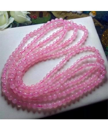 Natural Crystal Rough Natural Rose Quartz Crystals Bead Stones Wealthy Stones Bracelet Make of Tumbled Stones - (Color: Rose Crystal Size: Three Circles) - Buy Online on GoSupps.com