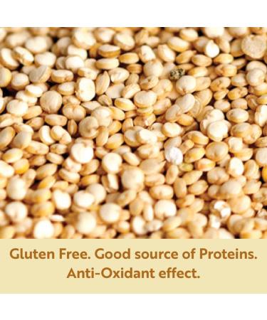 Veggy Duck - White Quinoa Grain (1Kg) - Gluten Free | GMO Free - Buy Online on GoSupps.com