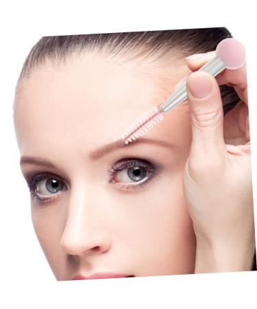 NOLITOY 6pcs Sponge Makeup Brush Set | Double Head Concealer Mascara & Eyebrow Stamper | Travel-Friendly Nylon Makeup Kit - Buy Online on GoSupps.com