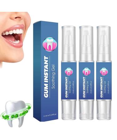 3PCs Gumer easier parodontal treatment gel rubber immediately treatment gel gum instant treatment gel periodontal reaction gel gum casting production