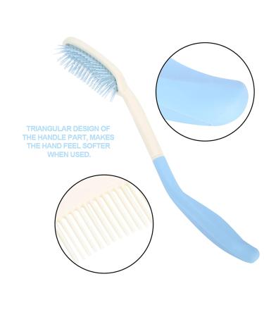 High-Quality Long Handle Hair Brush for Elderly & Handicapped Durable Long Comb Reach - Buy Online on GoSupps.com