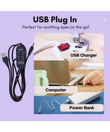 Warming Eye Mask Scented Refill Inserts - Lavender Scented Inserts for Dry Eyes | Perfect Insert Refills for Heated Eye Mask | Light Perfume Lavender Refills - Buy Online on GoSupps.com