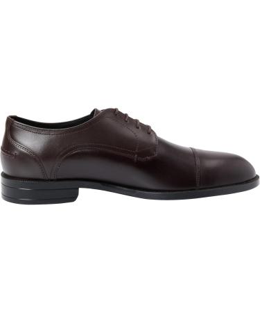 BOSS Men's Tayil_Derb_ltadtc Derby Dark Brown 10 UK - Buy Online on GoSupps.com