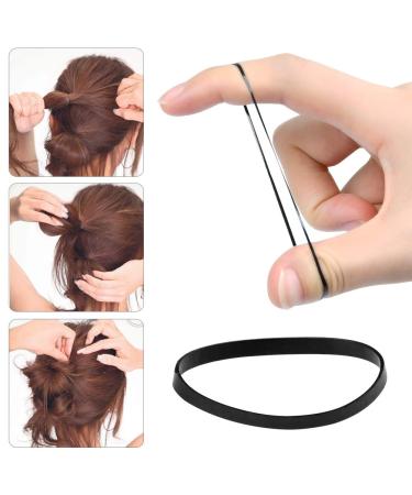 300-Piece Hair Clips & Bands Set | 100 Hair Bands & 200 U-Shaped Hairpins | Gold & Black Storage Box for Girls/Women - International Shipping Available! - Buy Online on GoSupps.com