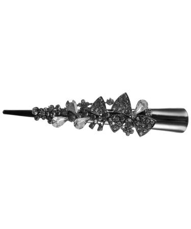 Beavorty Hair Clip Women Hair Barrette - Rhinestone Hairpin Prom - Hair Accessory for Fine Thick Hair