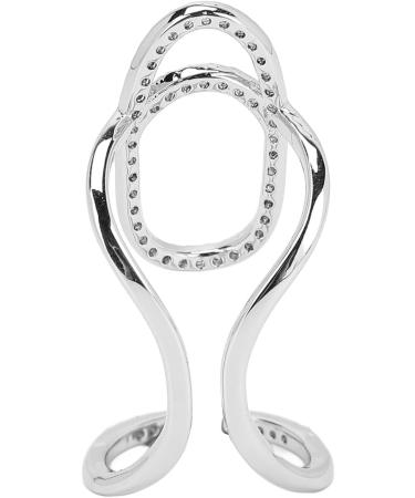 Fingernail Opening Rings Nail Decoration Finger Tip Rings Adjustable Fashionable Fingernail Jewelry Decorations Fingernail Protective Fingernail Opening Ring BandsRings(3048 Platinum) - Buy Online on GoSupps.com