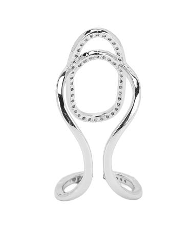 Fingernail Ring | Silver Nail Ring | Party & Wedding Fingernail Jewelry | Nail Art Decoration - Buy Online on GoSupps.com