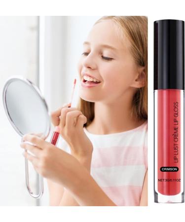 Tinted moisturizing and long lasting facial makeup tinted lip oil for home travel night party wedding winter spring office school appointment Red - Buy Online on GoSupps.com