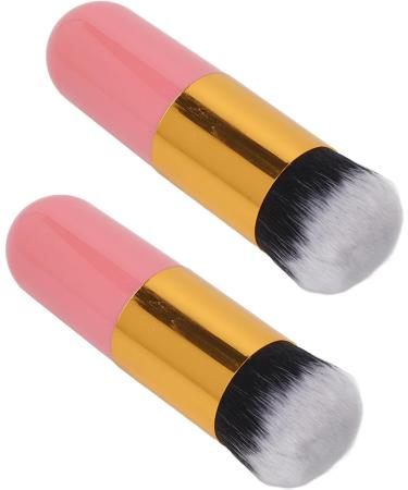 Foundation Brush Lightweight Portable Dense Synthetic Soft Bristles Cosmetic Brush for Liquid Cream Powder Blending - Buy Online on GoSupps.com