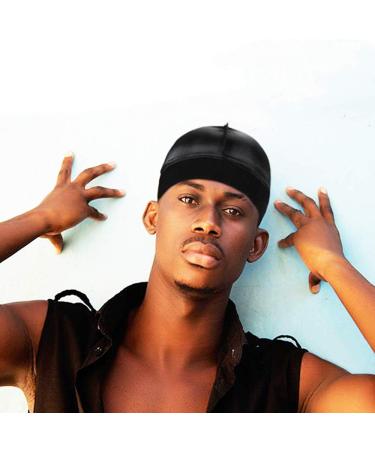 3+1 Wave Caps Silky Durags Pack for Men - Good Compression Satin Doo Rag Set - Buy Online on GoSupps.com
