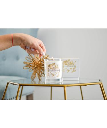 Kabbalah Centre Soy Scented Candle - Rose | Premium Aromatherapy Gift for Relaxation and Meditation - Buy Online on GoSupps.com