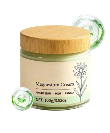 G n rique Muscle Relief Cream 100g Soothing Muscle Cream - Fast Absorbing Bone Balm - for Neck Shoulder Knee Leg Foot Waist Wrist Sports Injury Daily Routine