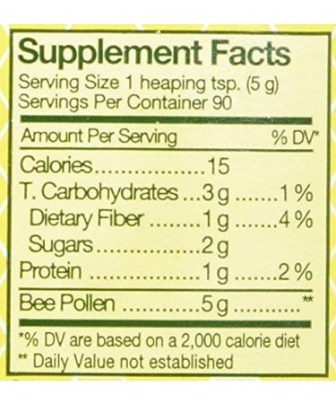 Y.S. Eco Bee Farms Bee Pollen Granules 16 oz - Natural Superfood for Boosted Energy & Immunity - Buy Online on GoSupps.com