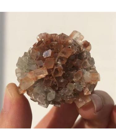 Natural Orange Aragonite Quartz Crystal Rough Stone Cluster Nepheline Specimen Natural Suitable for Home Crystal Cluster (Size : 30-40mm) - Buy Online on GoSupps.com
