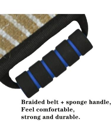 ECOSCO Dog Bite Training Dog Bite Sleeve for Large Dog Training Full Arm Protection Biting Sleeve Training Suit Arm Guard Protection Cover with Handle Both Left and Right Hand (4-Black Border) - Buy Online on GoSupps.com