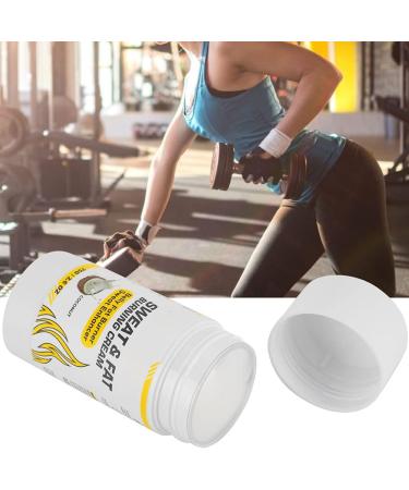 75g Fat Burning Muscle Stimulator Cream Firming Skin Enhancer Promote Sweat Enhance Exercise Effects (White abdominal muscle cream) - Buy Online on GoSupps.com